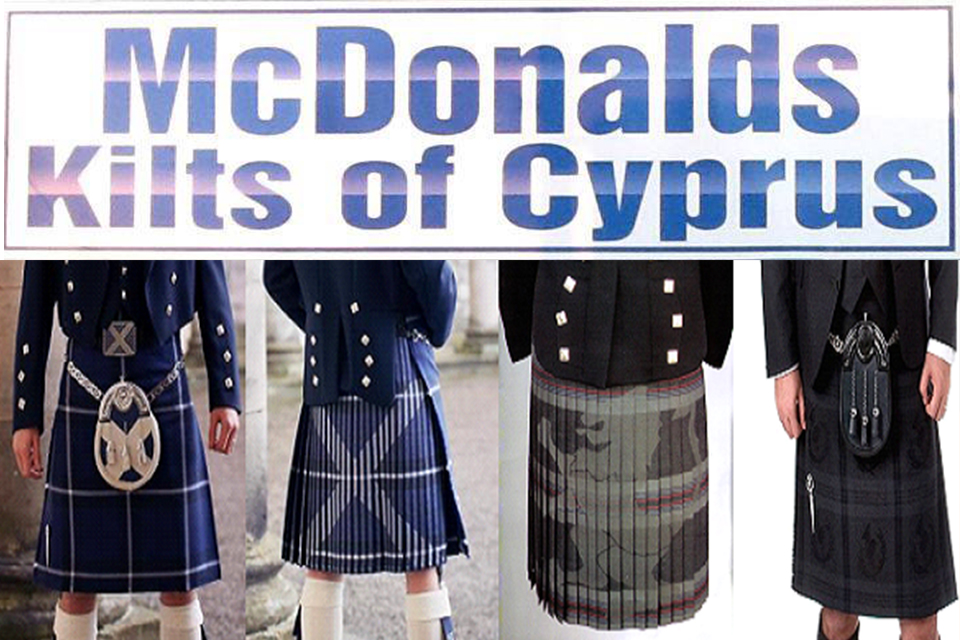 McDonalds Kilts of Cyprus